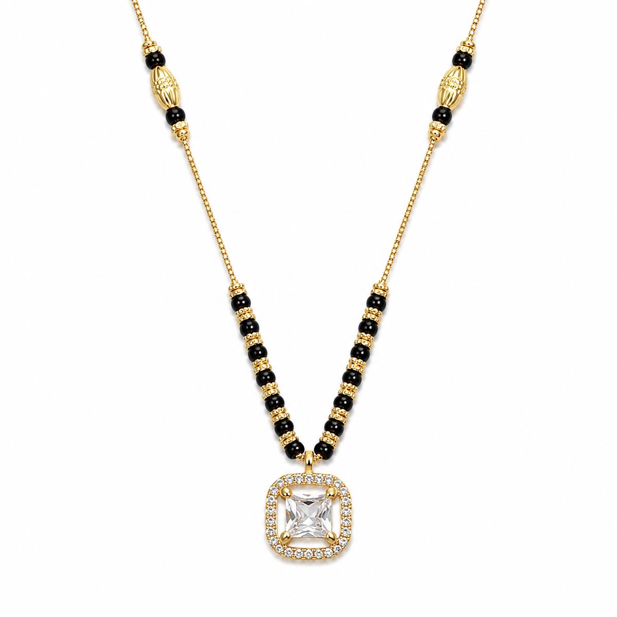 Buy Square pattern Daily Wear Mangal Sutra for Women