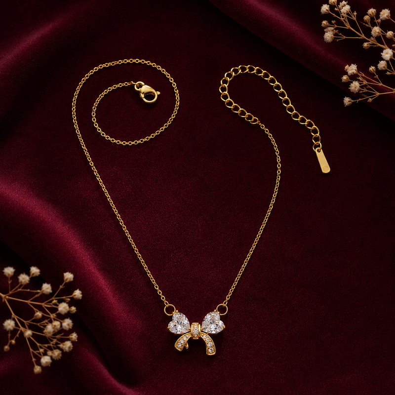 Buy Butterfly Pattern Trending Chain Pendant For women