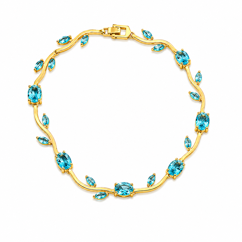 Buy This Wedding Season Tulip pattern Sky-blue Color Tulip Bracelet for women