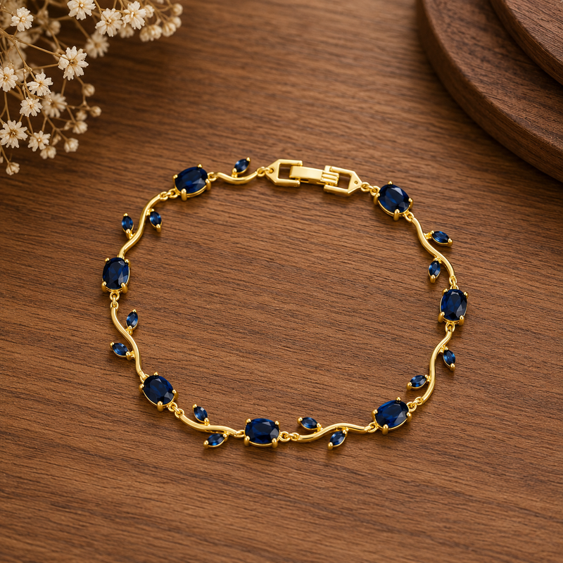 Buy trending Navy-blue Color Tulip bracelet for women