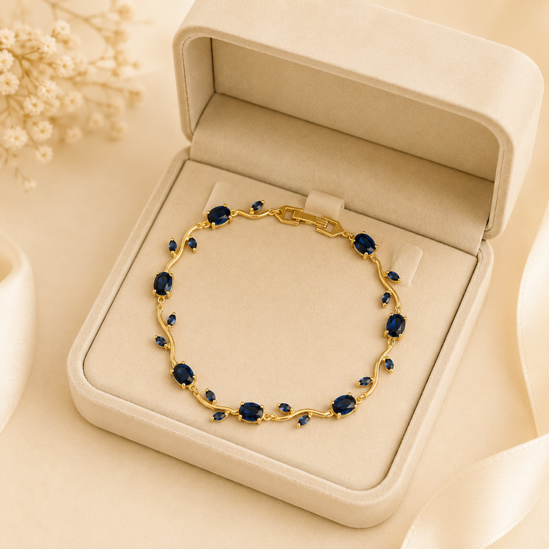 Buy trending Navy-blue Color Tulip bracelet for women
