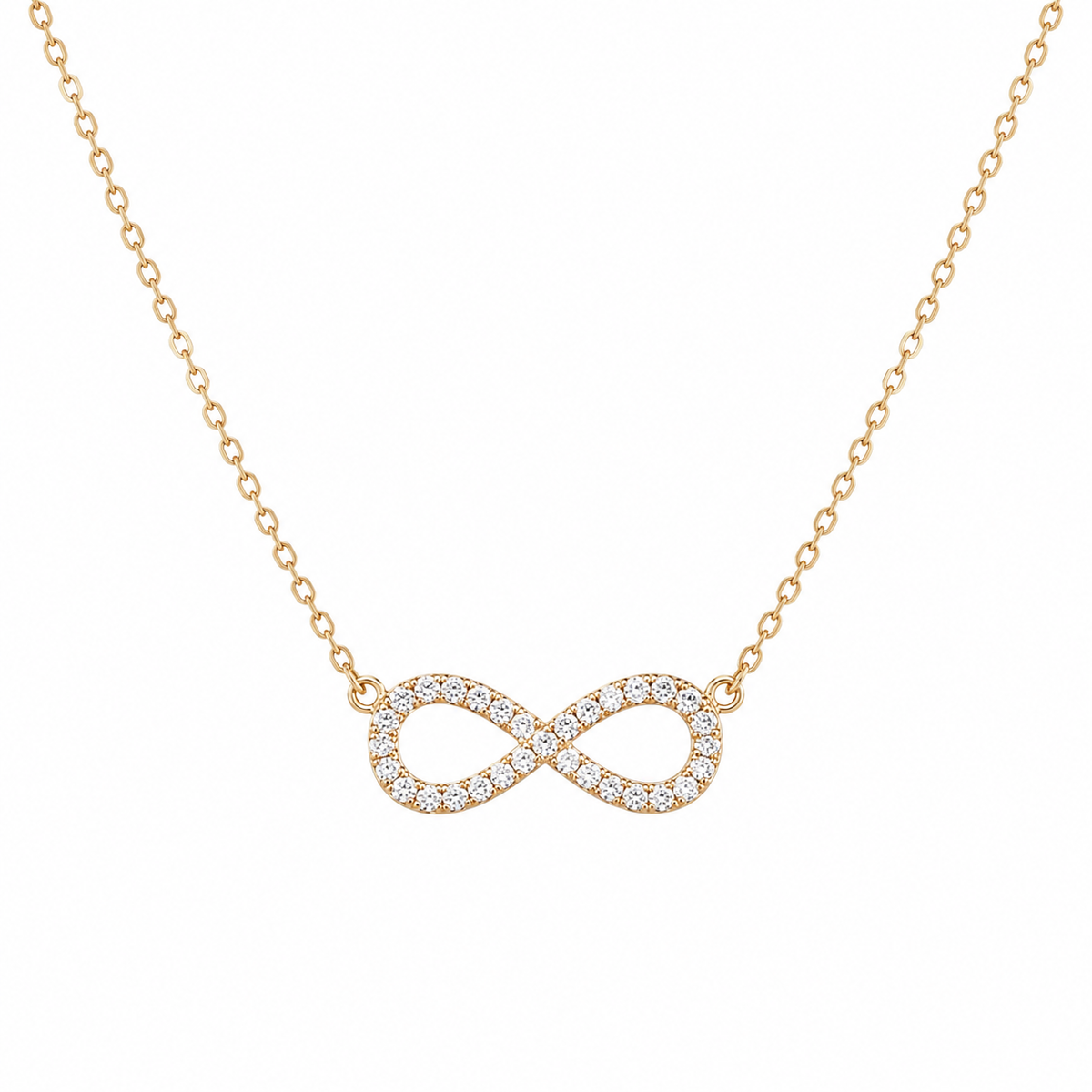 Buy Trending infinite Pattern Chain Pendant for women