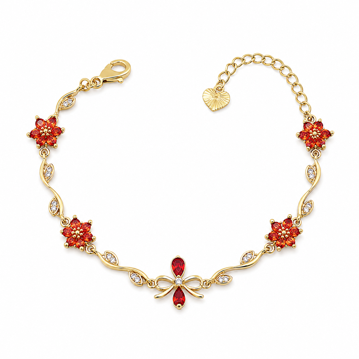 Buy Latest Trending Tulip Pattern Chain bracelet for women