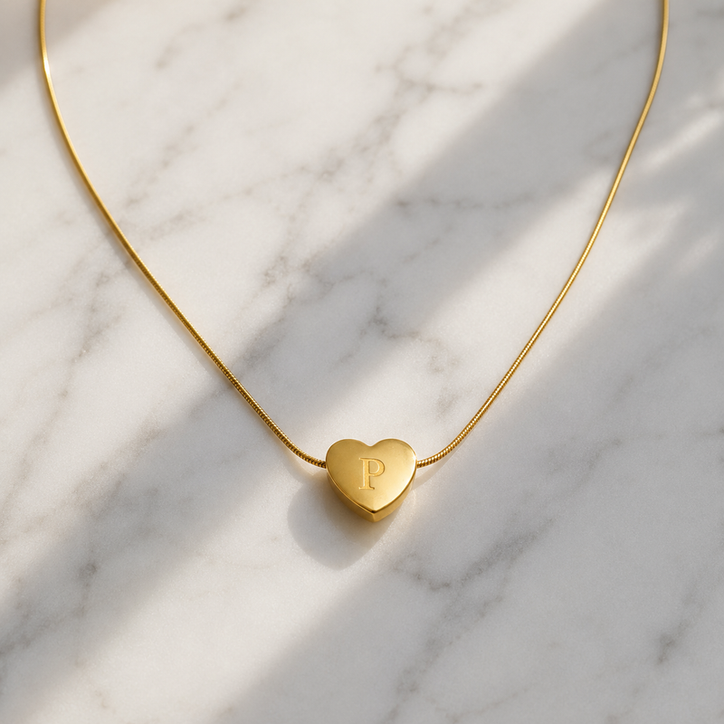Buy latest Trending P Alphabetic chain Pendant for women