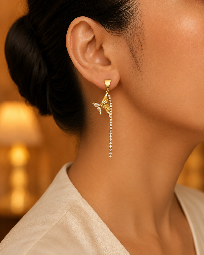 Buy Butterfly pattern Earring For Women Specially Wear on Function