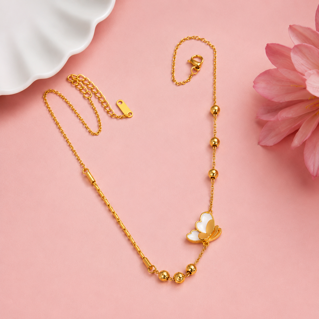 Buy latest Designer butterfly Pattern Chain Pendant for Girl