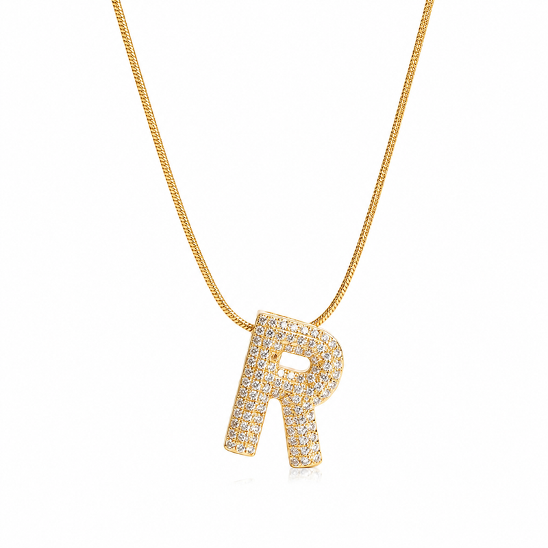 Buy Designer Alphabetic Chain Pendant For Girl