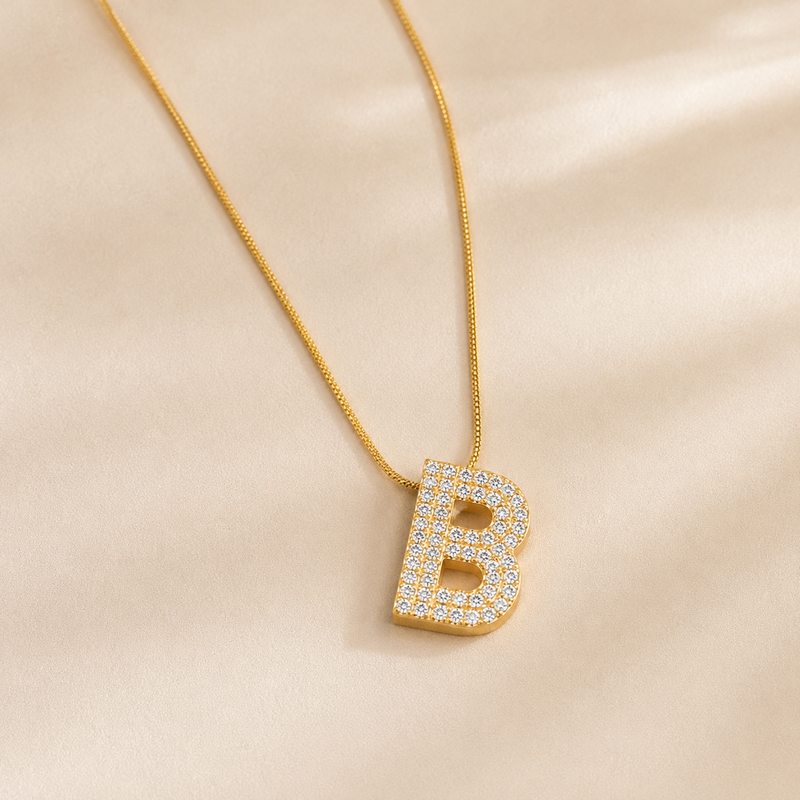 Buy latest Designer Alphabetic Chain Pendant For Women