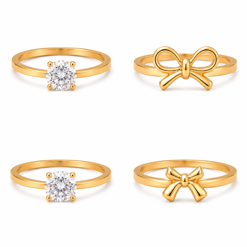 Latest Trending Stylish Combo ring for women