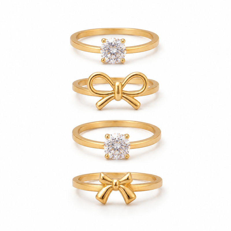 Latest Trending Stylish Combo ring for women