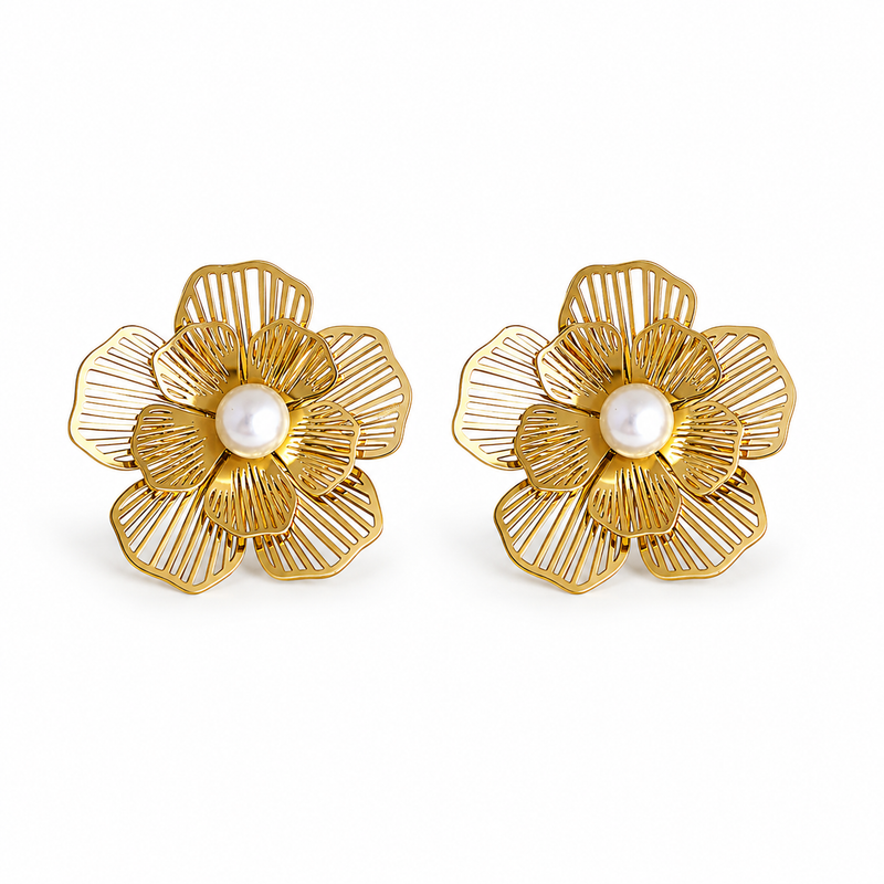 Buy Trending Flower Pattern party Wear earring for women
