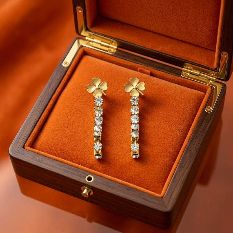 Buy Designer Flower pattern earring for women