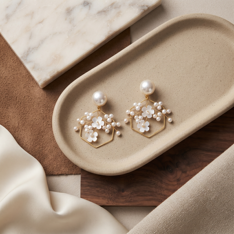 Buy Latest Trending Pearls pattern Earring For women