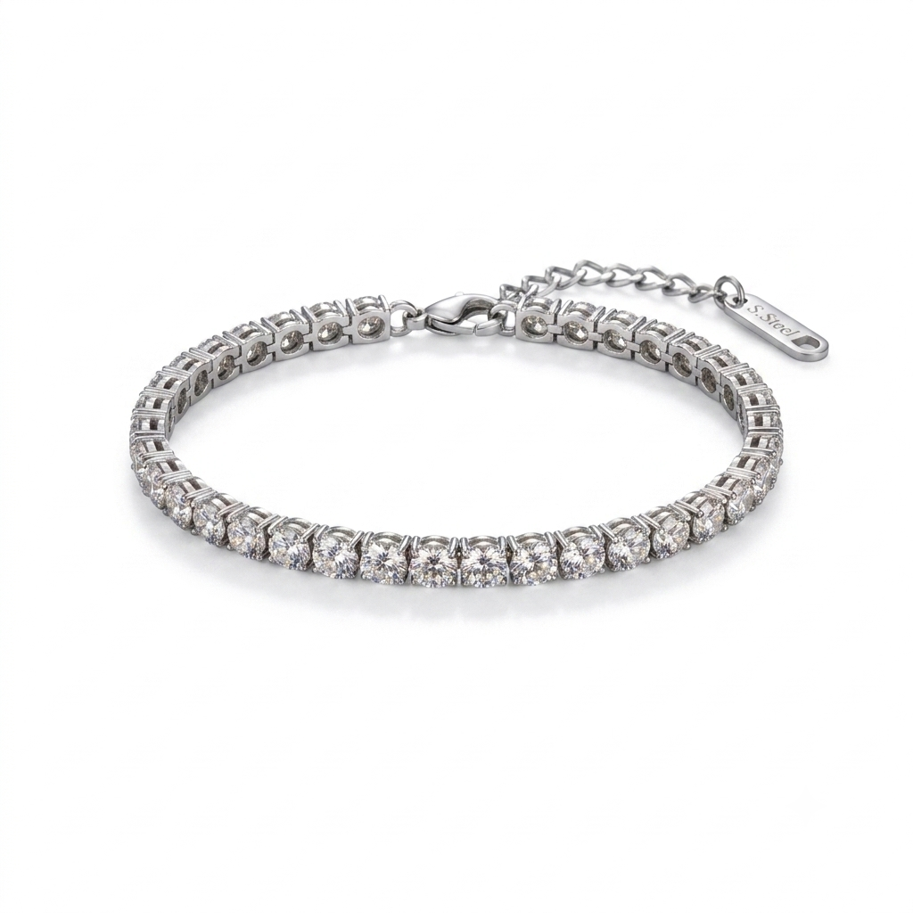 Trending Classy Diamond Tennis Bracelet