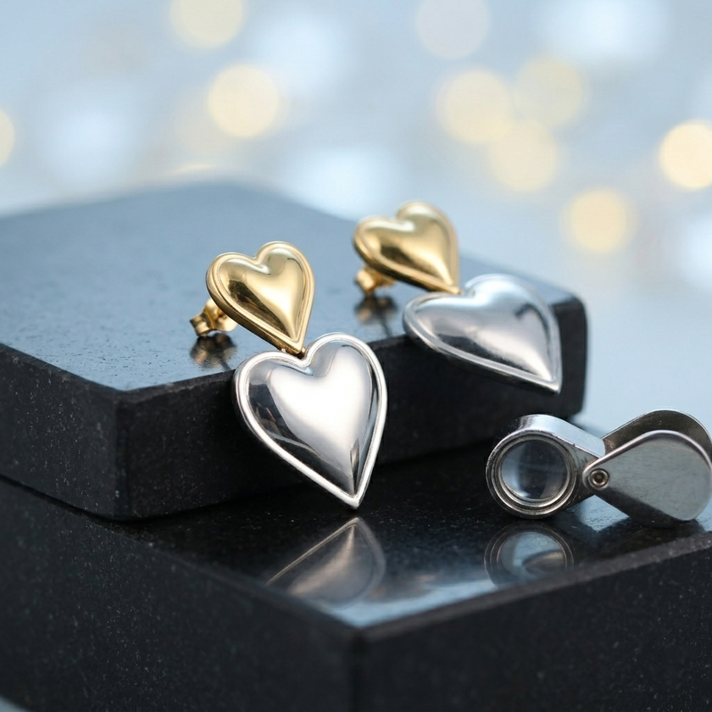 Buy latest Trending Heart Pattern earring For women