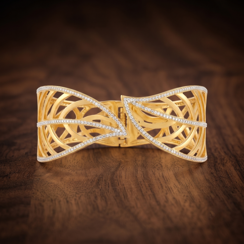 Buy Trending Full size calf style Solid bracelet for women