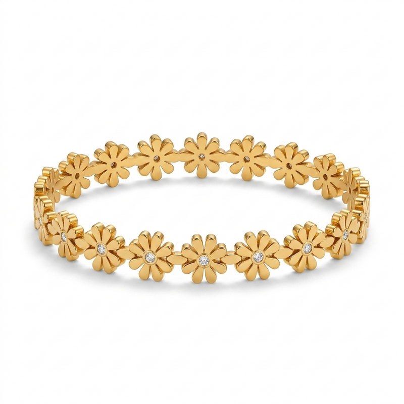 Buy Trending Flower pattern bracelet for women to wear on function