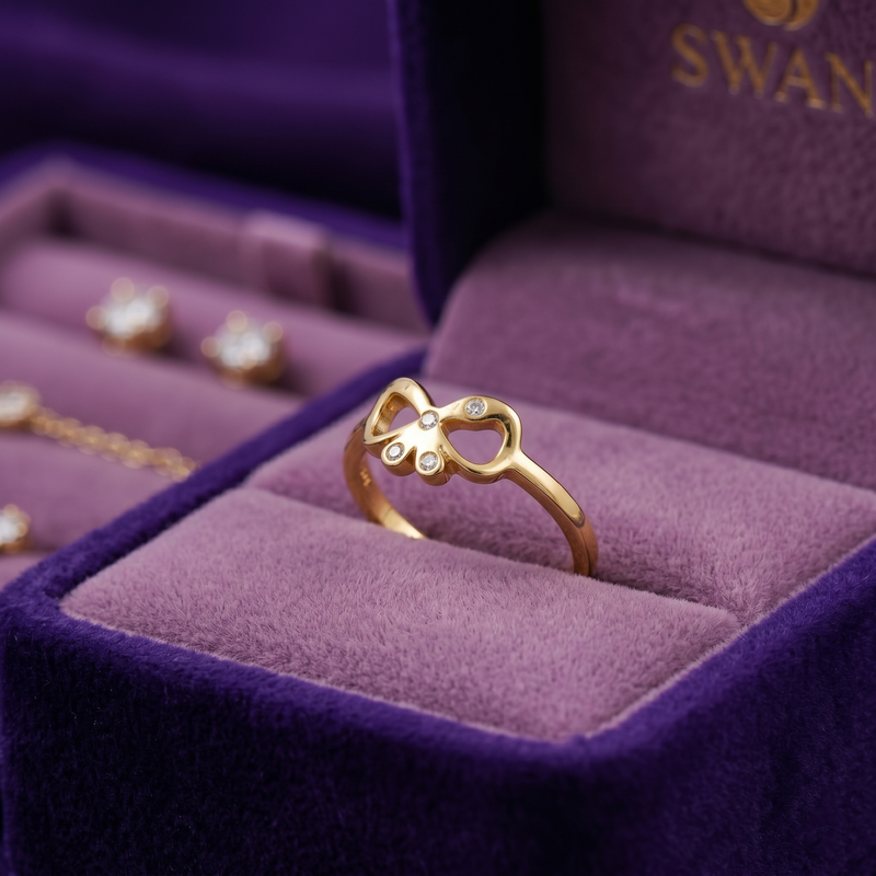 Buy Trending Diamond work flower pattern ring