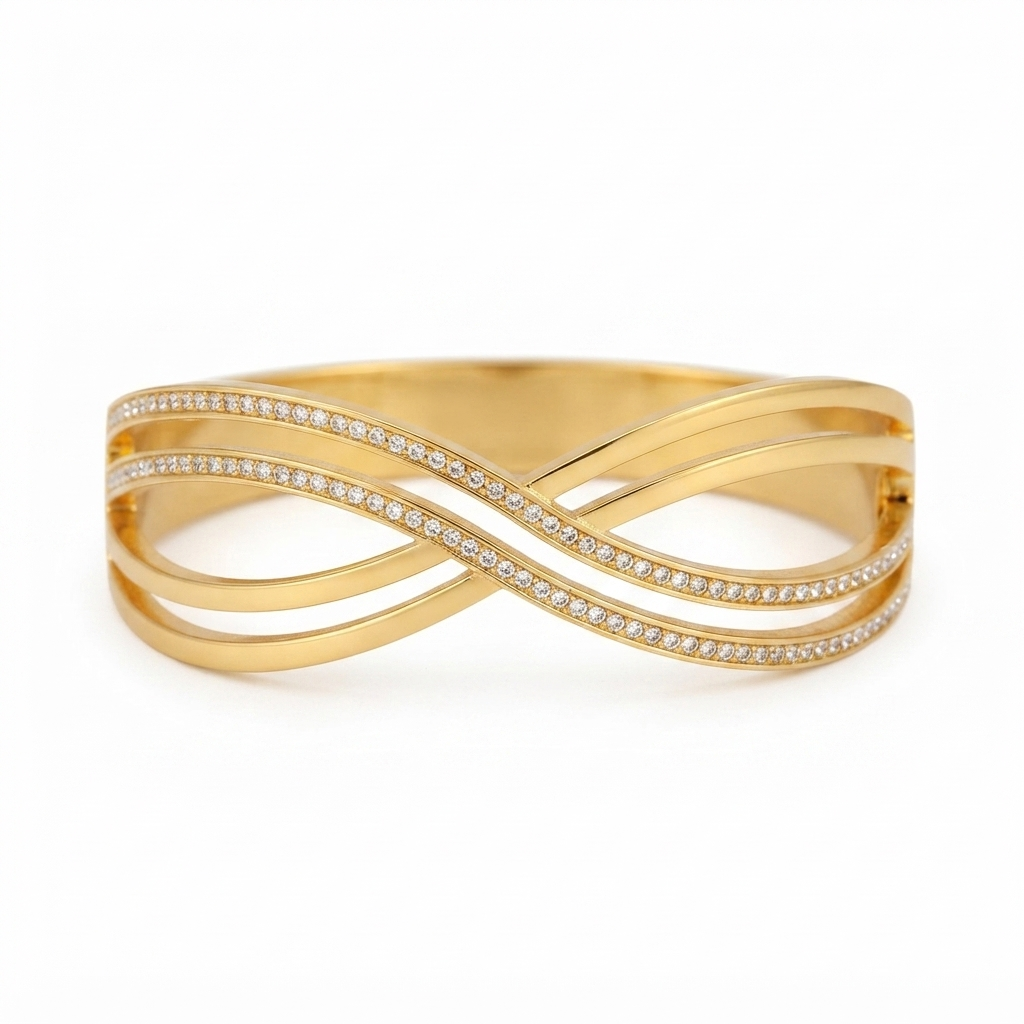Designer Crystal Stone Bracelet for women for functional wear