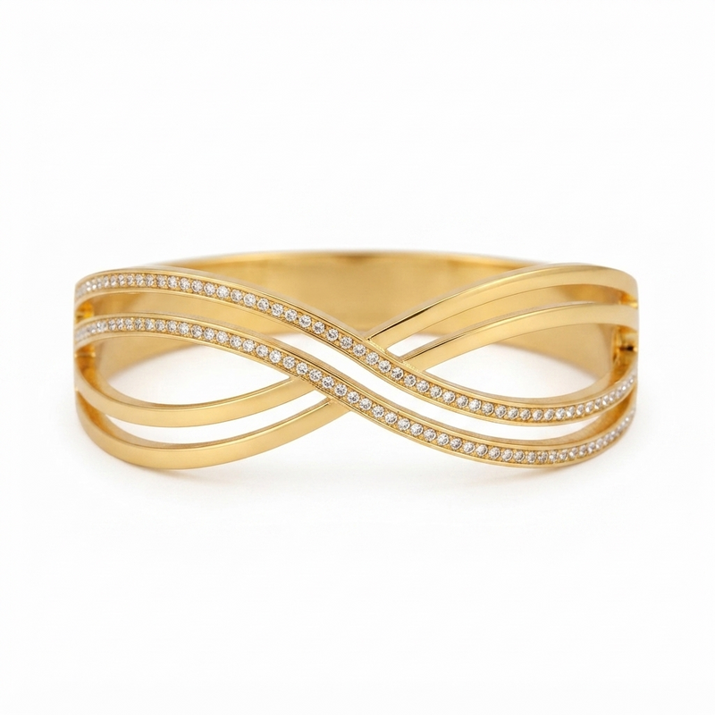 Designer Crystal Stone Bracelet for women for functional wear
