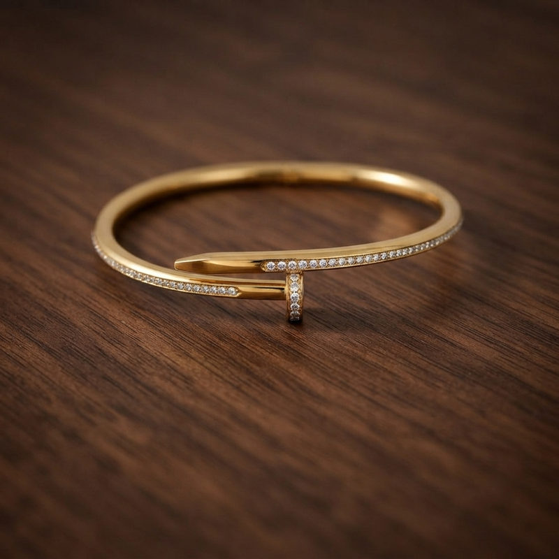 Buy trending Screw Pattern Solid bracelet for women