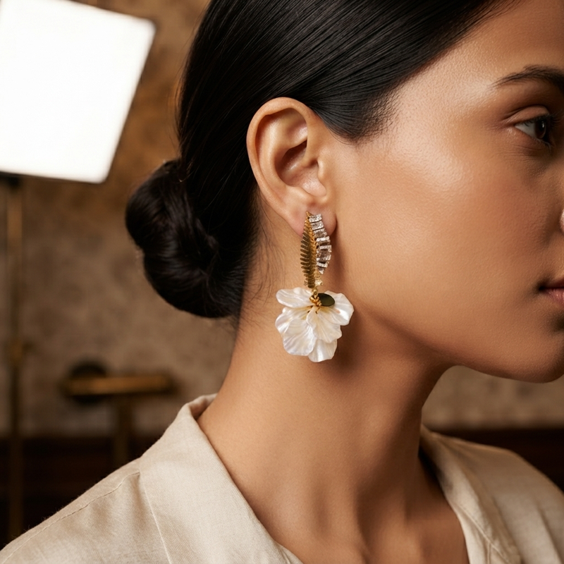 Buy trending Flower Pattern Earring For women