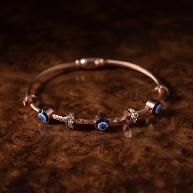 Buy Evil Eye Trending Solid bracelet for women for functional wear