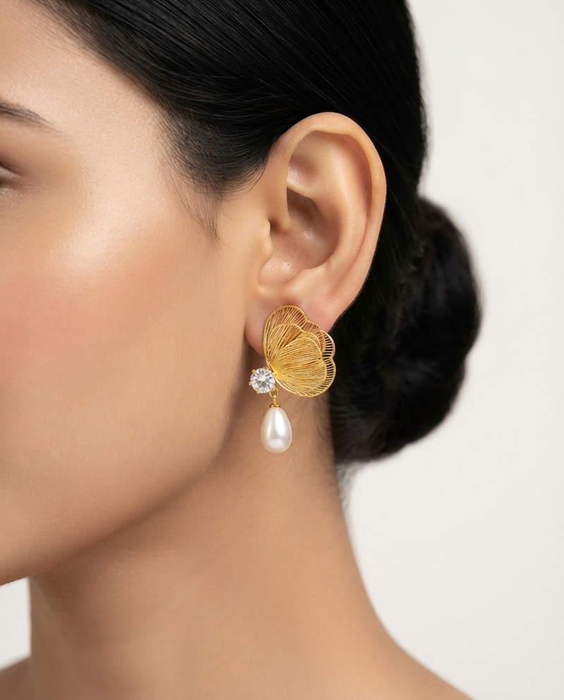Buy Latest Trending Butterfly Pattern Earring for women