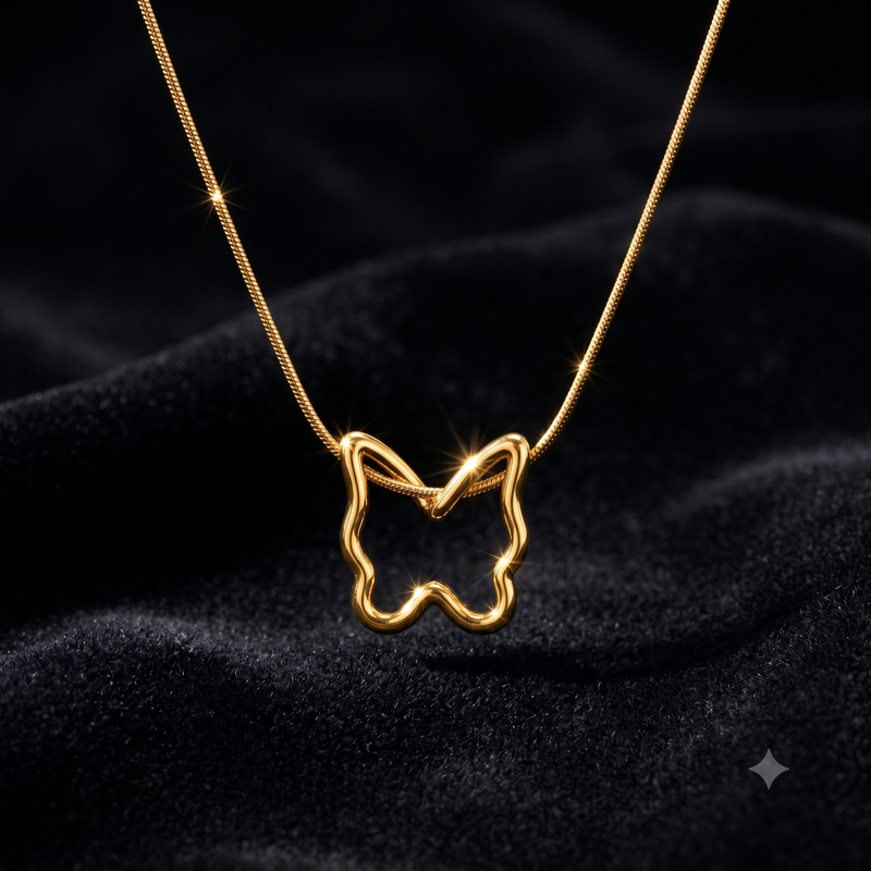 Butterfly Charm Necklace for Women – Trendy Fashion Jewelry