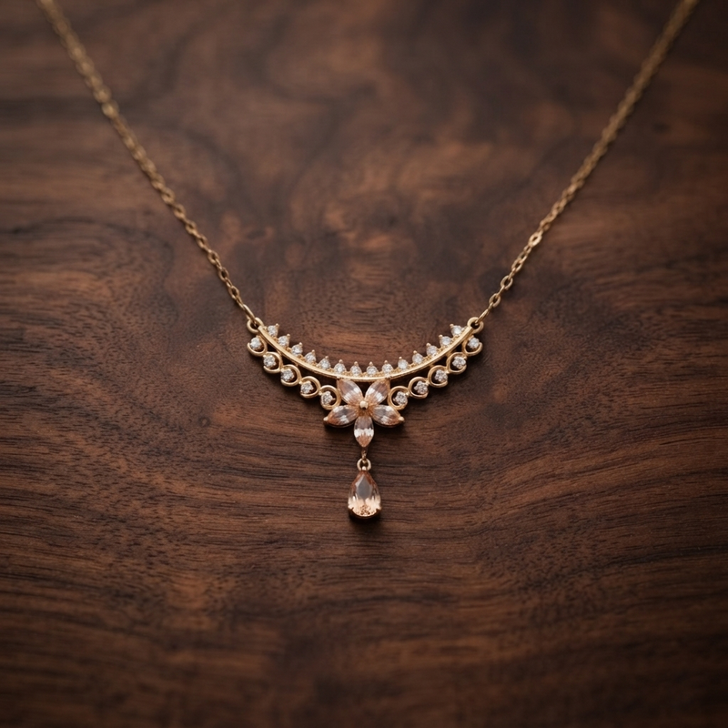 Buy Latest Trending Flowering Pattern Chain pendant for women or girls