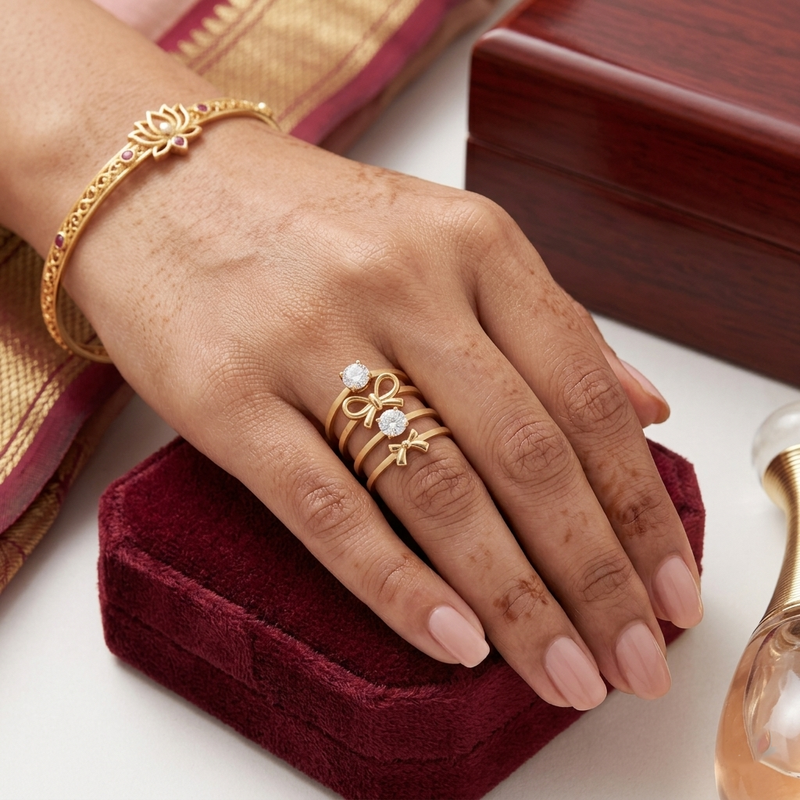 Latest Trending Stylish Combo ring for women