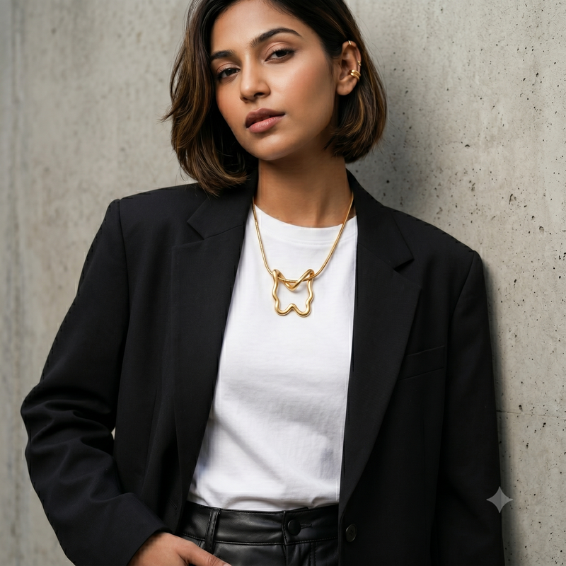Butterfly Charm Necklace for Women – Trendy Fashion Jewelry