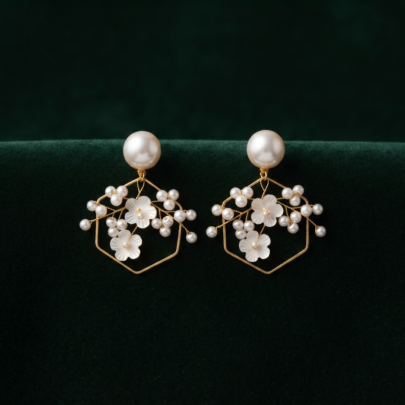 Buy Latest Trending Pearls pattern Earring For women