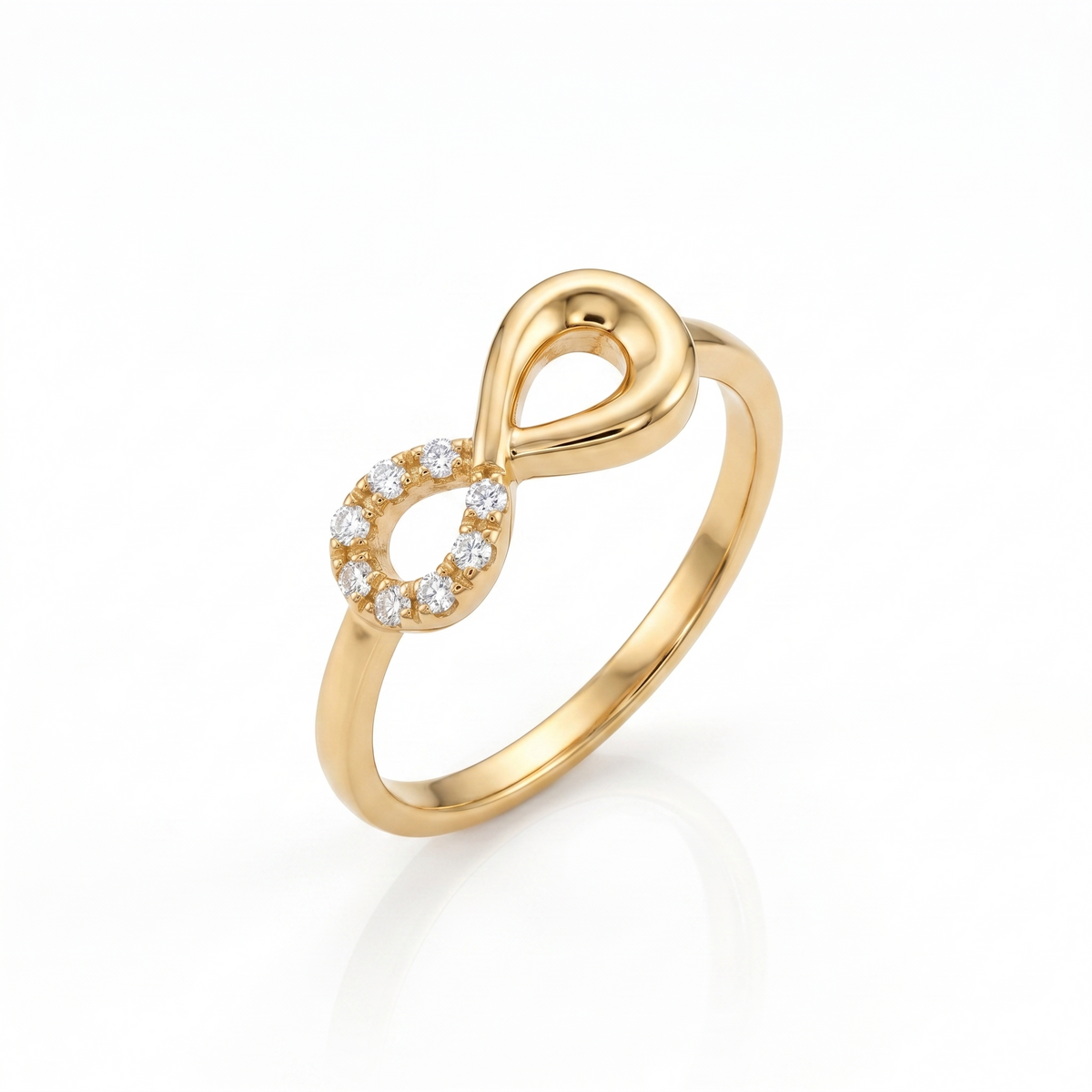 Buy Yamiluxe Present The Boundless Love Infinity Ring for women
