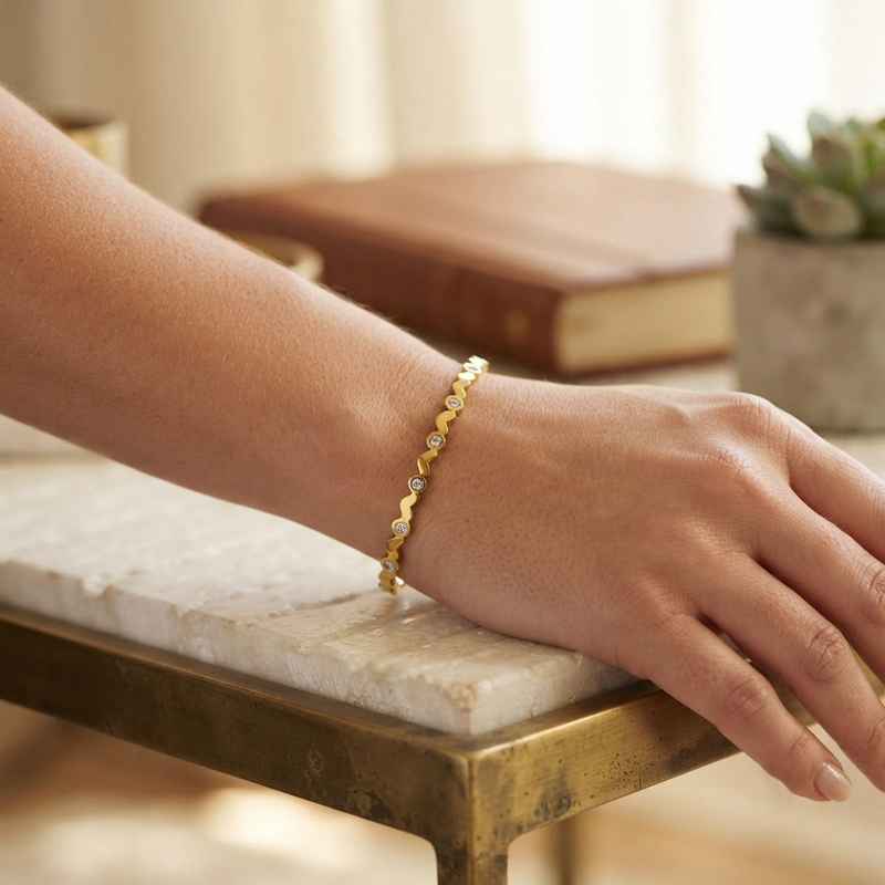 Buy Designer Solid bracelet for Women special wear on function