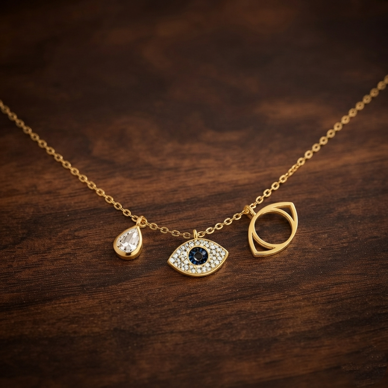 Buy Trending Evil Eye Chain pendant For Women or girl