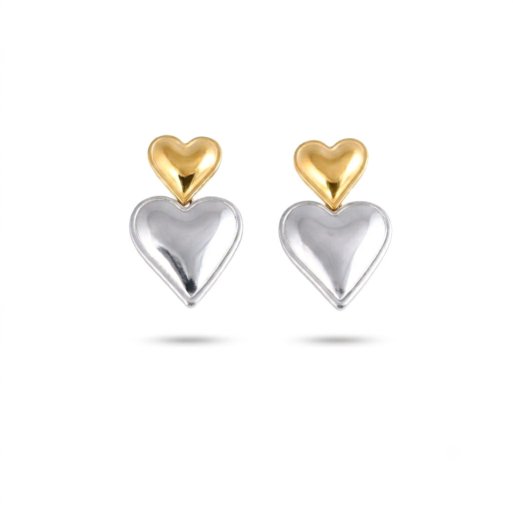 Buy latest Trending Heart Pattern earring For women
