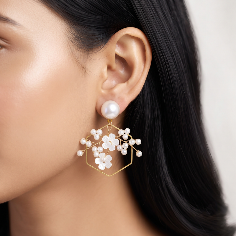 Buy Latest Trending Pearls pattern Earring For women