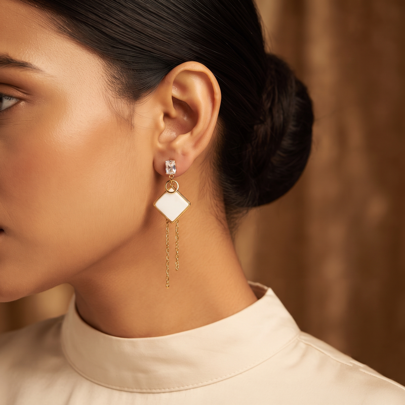 Buy latest Trending Diamond Work Earring For Women