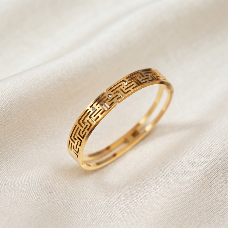 Buy Trending Pattern Solid bracelet for women for wedding wear