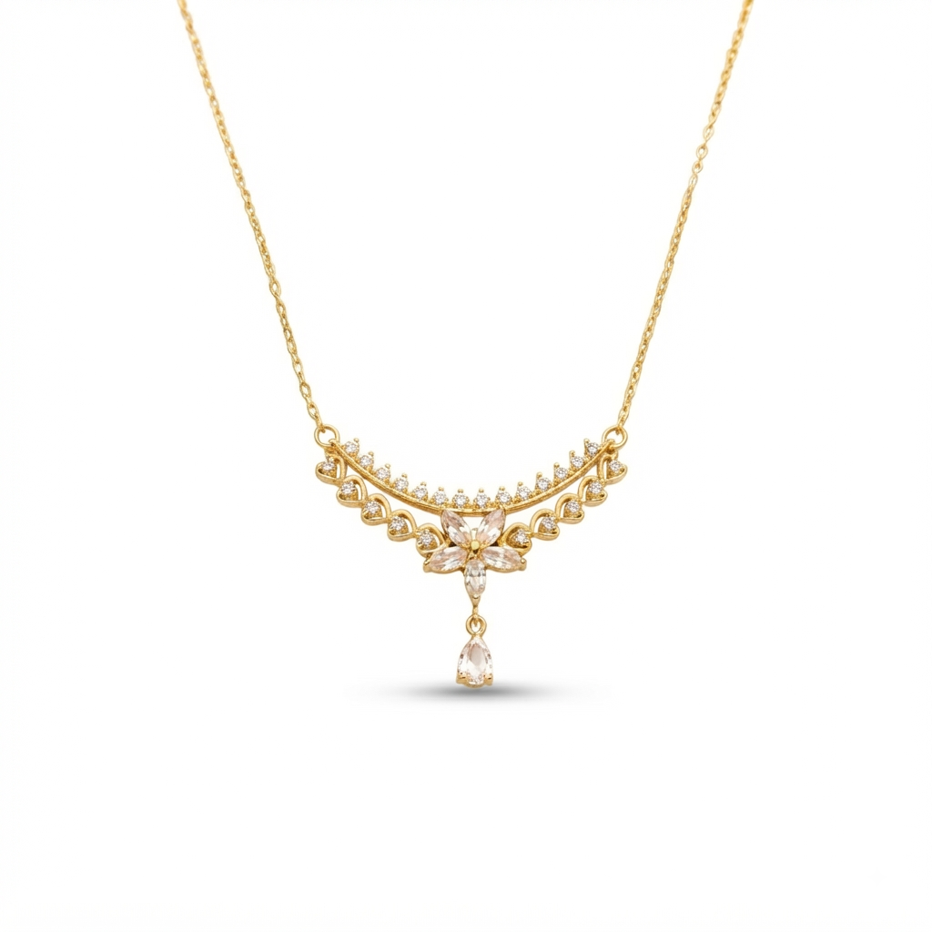 Buy Latest Trending Flowering Pattern Chain pendant for women or girls