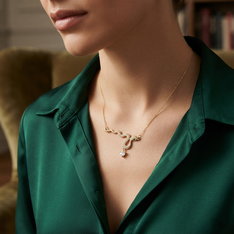 Buy Trending Snack Pattern Chain Pendant for women or girl