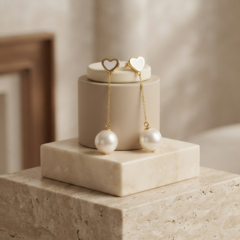 Buy latest Pearls pattern Earring For women Specially wear on ocassion