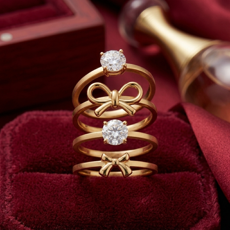 Latest Trending Stylish Combo ring for women