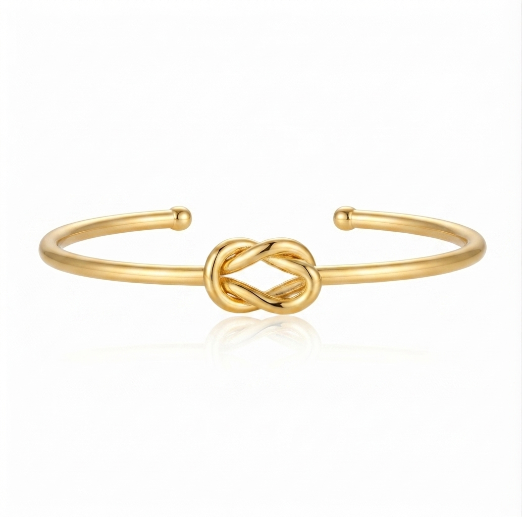 Buy Latest Trending Knot pattern Solid Bracelet for women