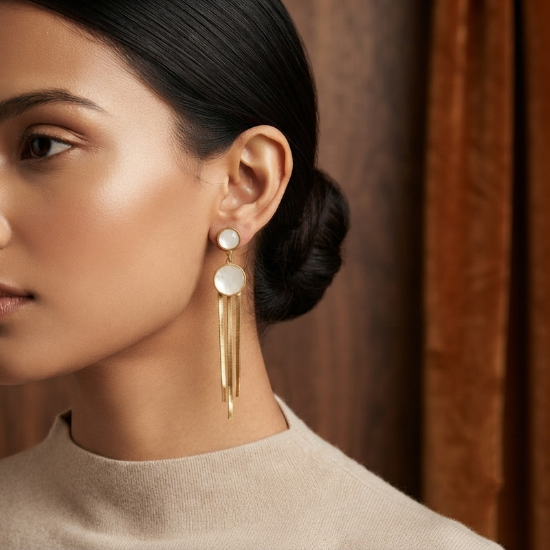 Buy Trending Western pattern party wear earring For women