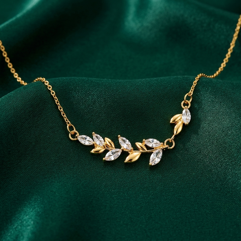 Buy Designer Flower Pattern Chain Pendant for women or girl