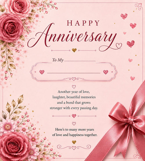 Happy Anniversary Card