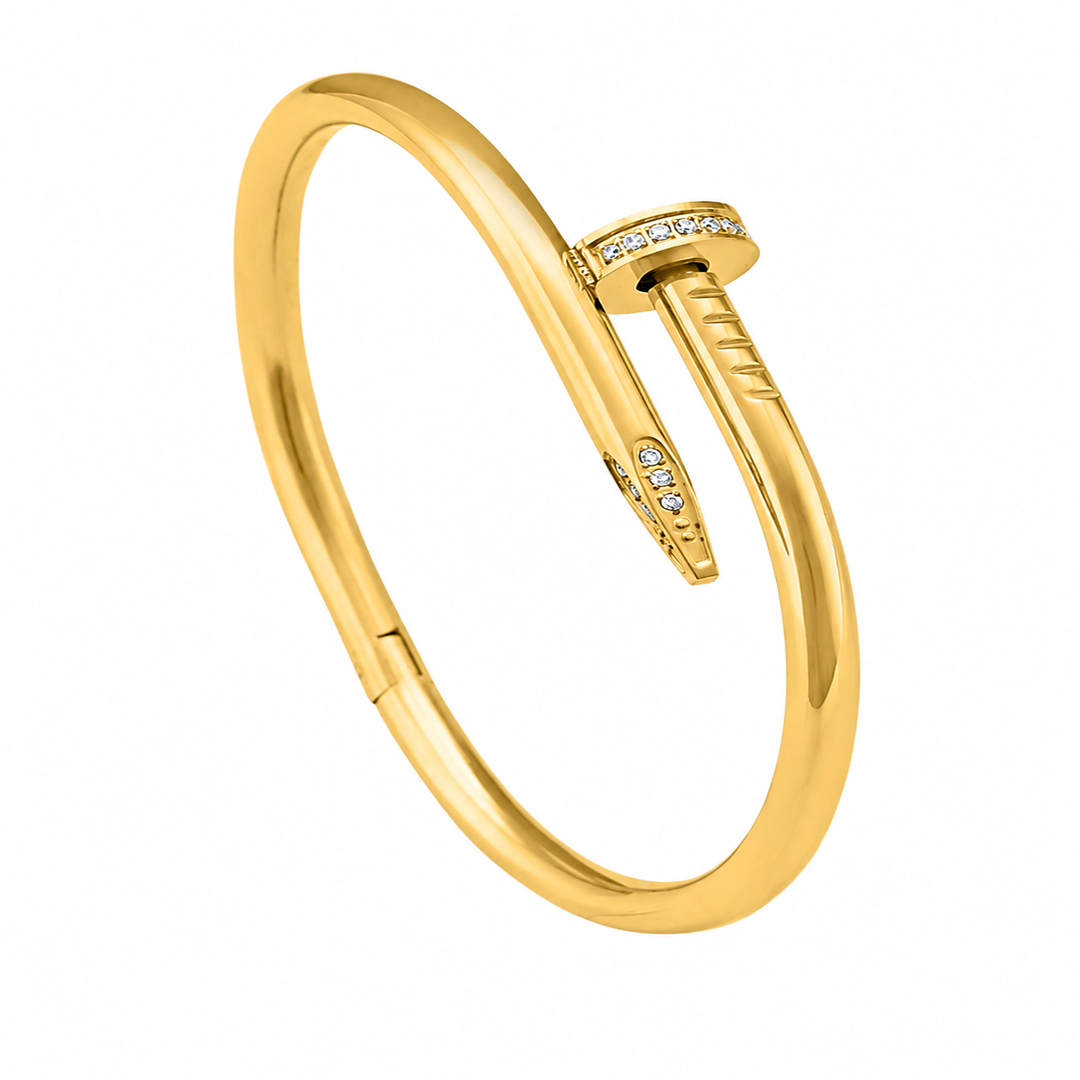 Buy Trending screw pattern Solid bracelet for women for functional wear